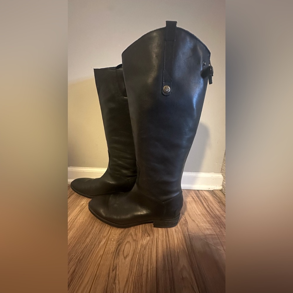 Sam Edelman Penny Riding Boots - 9.5 - Wide Calf